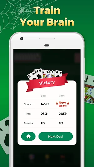 Spider Solitaire - Card Games Screenshot 2