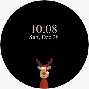 Christmas Animated Watch Face Screenshot 1