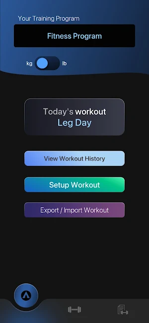 GymApp Fitness Screenshot 1