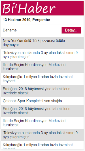 Bi'Haber - Kısa Özet Haberler Screenshot 1