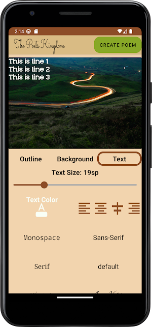 Poets Kingdom Screenshot 1