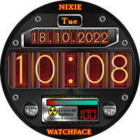 NIXIE GAS 3 URX111 Watch face