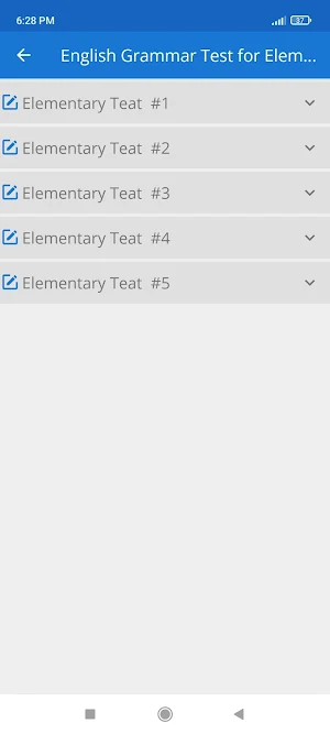 English Grammar Quiz Offline Screenshot 2