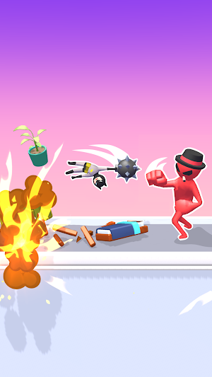Ragdoll Crazy Flight Screenshot 2