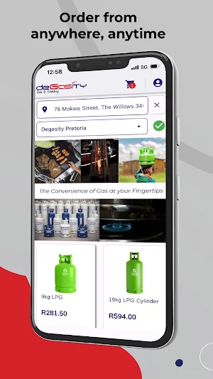 The Degasity App Screenshot 0