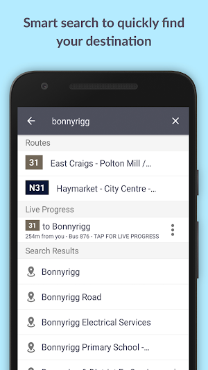 Transport for Edinburgh Screenshot 1