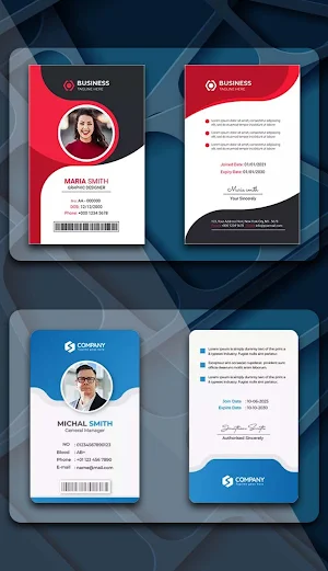 Employee Card Maker Screenshot 0