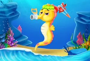 baby ocean animal care games Screenshot 2