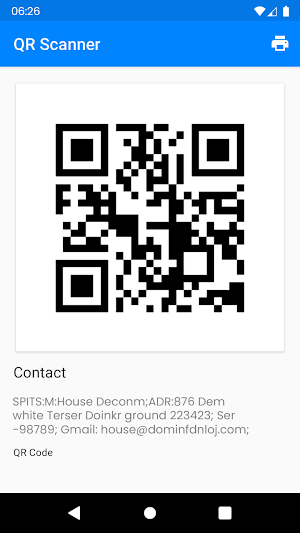 QR Code Generator & QR Scan Screenshot 1