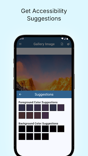 DAC Colour Contrast Checker Screenshot 2