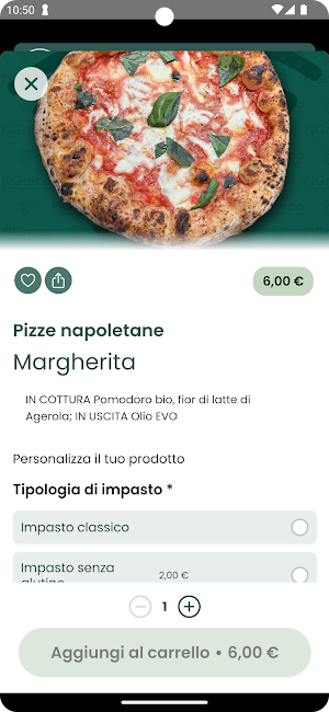 PiGreco Pizzeria Screenshot 2