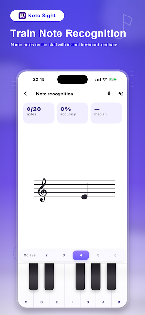 Note Sight — Note Trainer Screenshot 1
