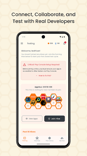 App Hive: Closed Testing Hub Screenshot 0