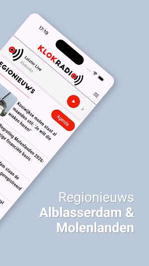 Klokradio Screenshot 1