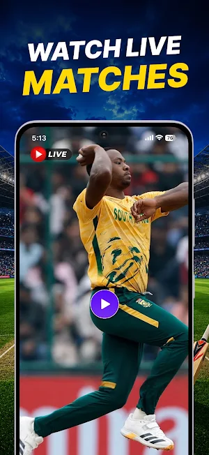 Live Cricket TV HD Screenshot 2