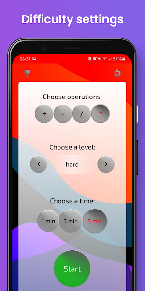 MathGame Screenshot 2