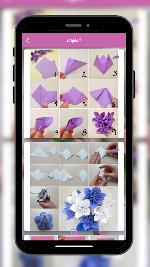 Origami flower Screenshot 1