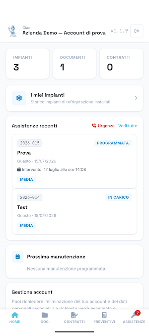 Refrigerazione Industriale Screenshot 1
