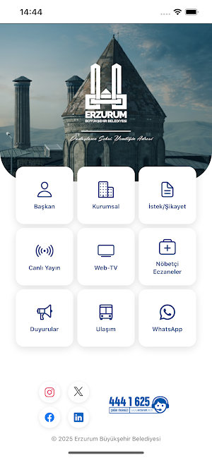 Erzurum Büyükşehir Belediyesi Screenshot 0