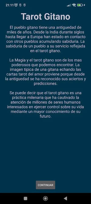 Tarot Gitano Screenshot 0
