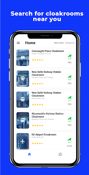 GoLuggageFree - Cloak rooms &  Screenshot 0
