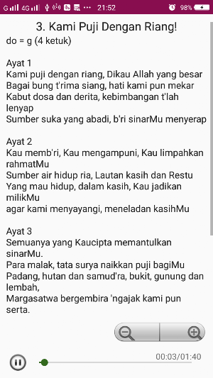 Alkitab and Kidung (KJ, PKJ, NKB) Screenshot 3