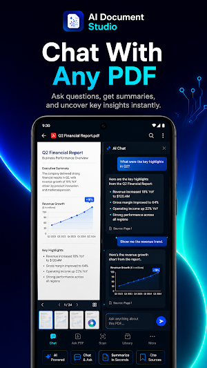 AI Document Studio: PDF Reader Screenshot 0