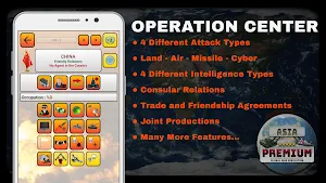 Global War Simulation - Asia PREMIUM Screenshot 1