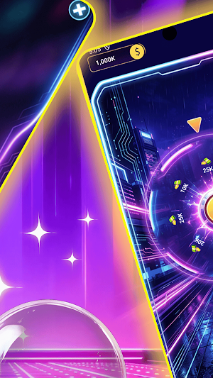 Purple Neon Wheel Screenshot 2