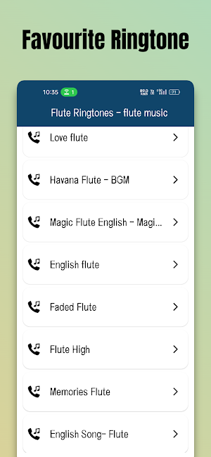 Flute Ringtones - flute music Screenshot 2