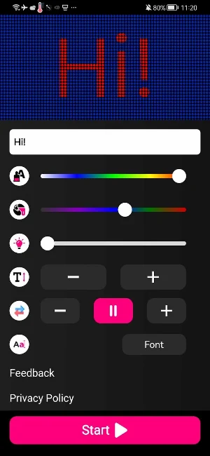 LED Scroller: LED Sign Screenshot 3