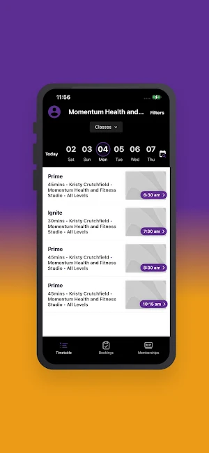 Momentum Health & Fitness Screenshot 3