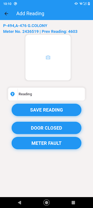 POF Electric Meter Reading Screenshot 2