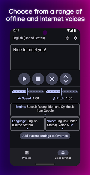 TypingTalk AAC Text-to-Speech Screenshot 3