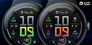 PRADO 76 Digital Watch Face Screenshot 0