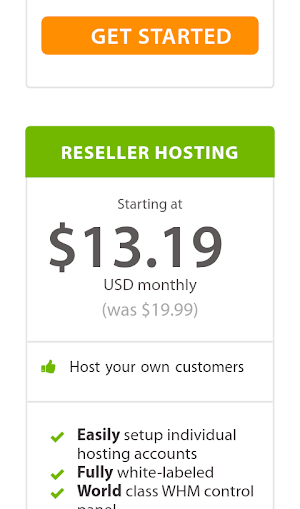 Web Hosting Screenshot 0
