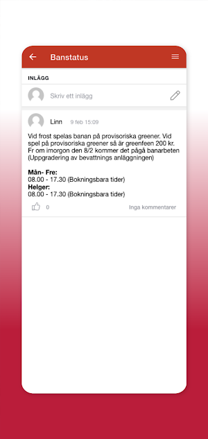 Bedinge Golfklubb Screenshot 2