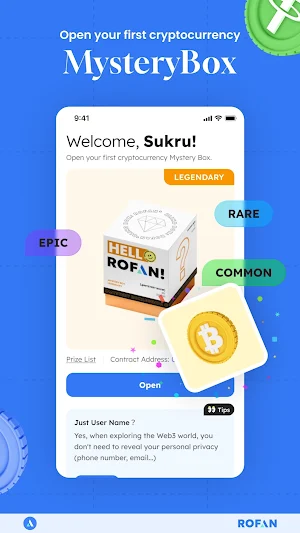 ROFAN - Learn and Earn Crypto Screenshot 2