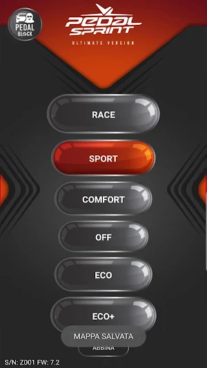 PedalSprintUV Screenshot 3