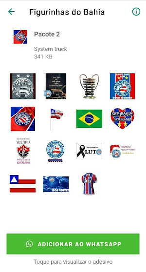 Figurinhas do Bahia Screenshot 1