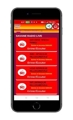 Savane FM Radio Screenshot 0