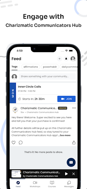 Charizmatic Communicators Hub Screenshot 1