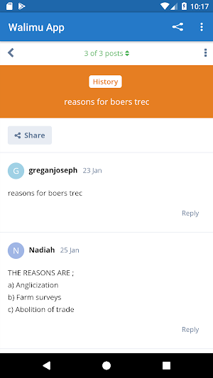 Walimu App Screenshot 2