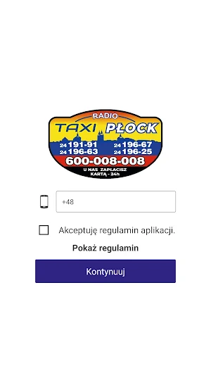 Radio Taxi Płock Screenshot 0
