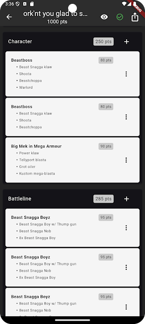 ListForge Screenshot 1
