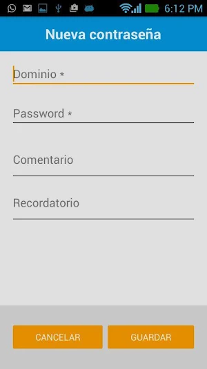 Password Store Screenshot 2