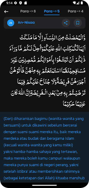 Al Quran Indonesia Screenshot 1