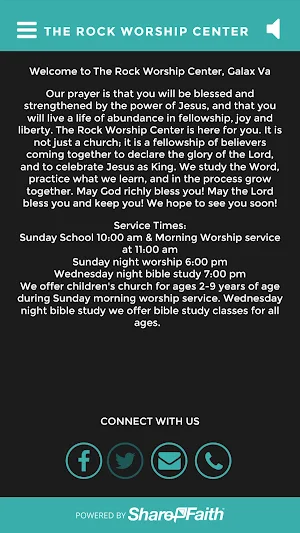The Rock Worship Center-Galax Screenshot 1
