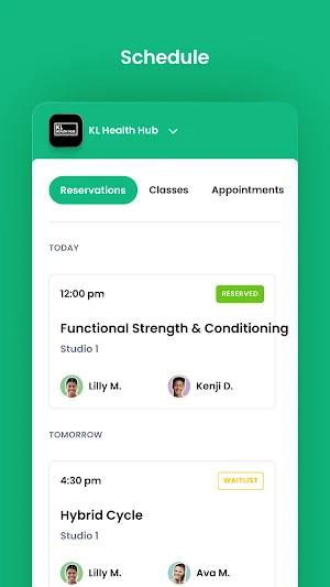 KL Health Hub Screenshot 2