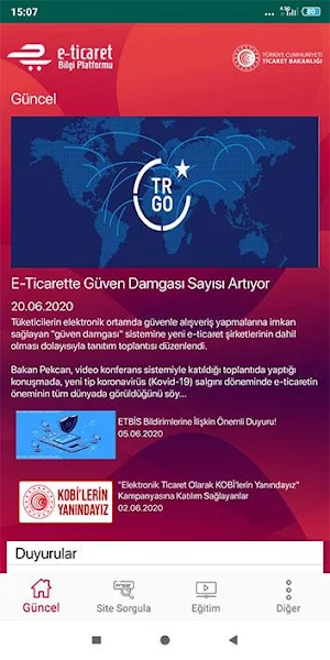 ETBİS Screenshot 0